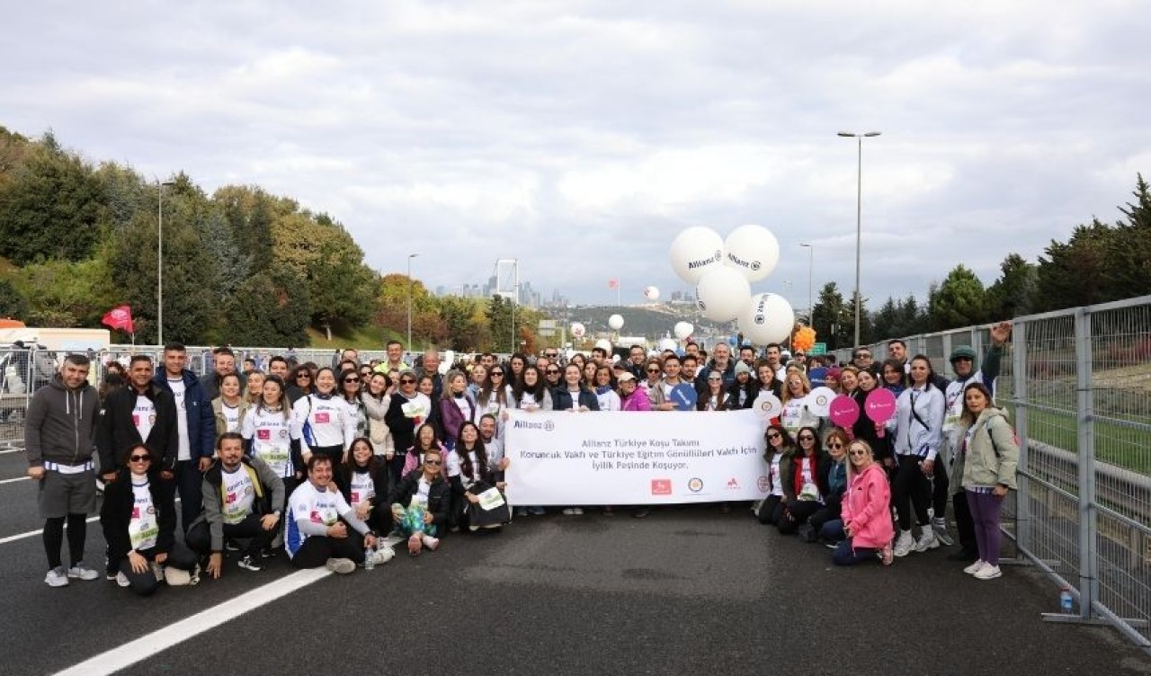 İstanbul Maratonu’nun bağış ve bağışçı şampiyonları Unico ve Allianz